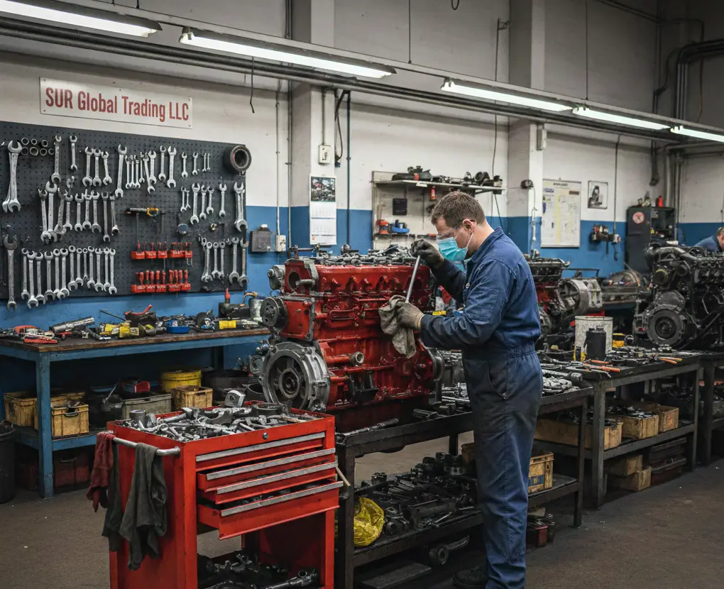 SUR Global Trading Forklift Repair Workshop