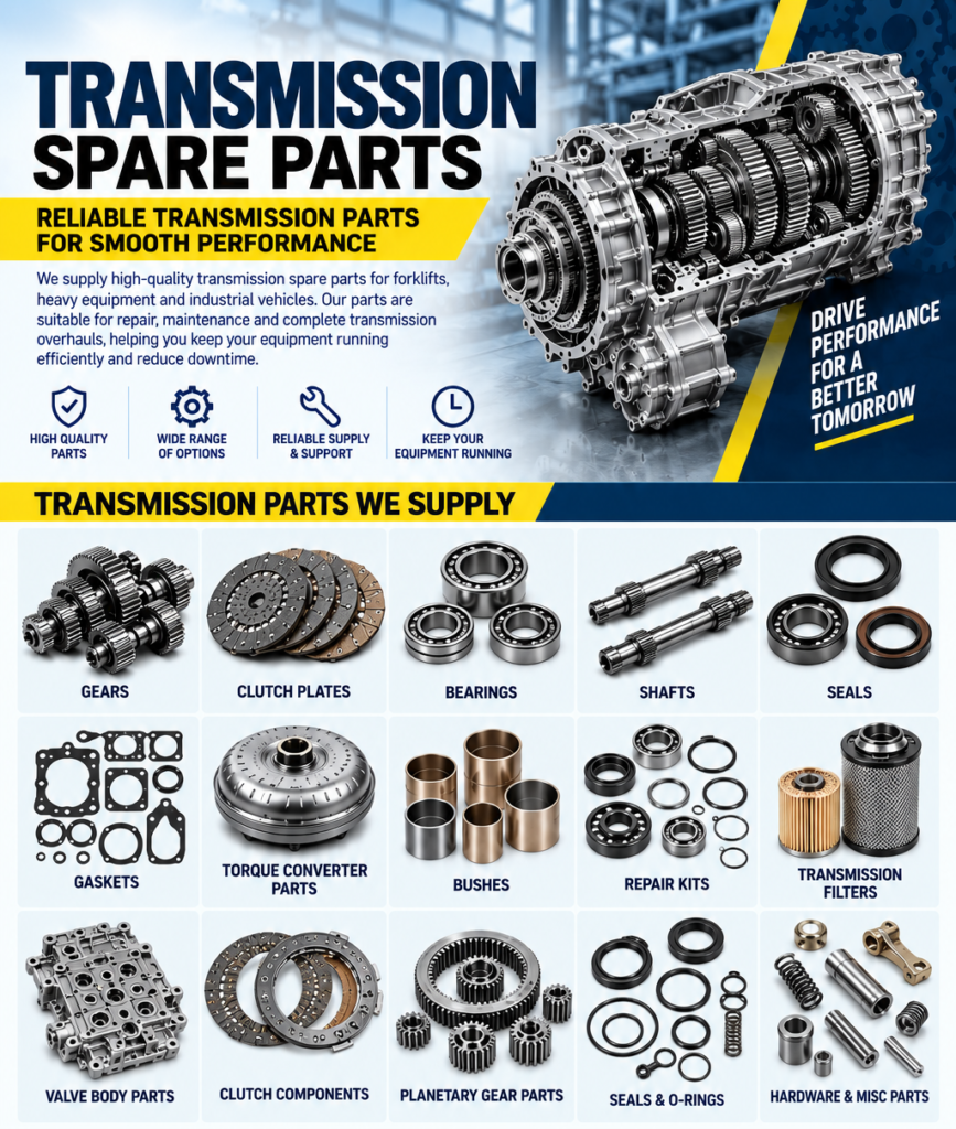 sur global transmission gear parts forklift truck